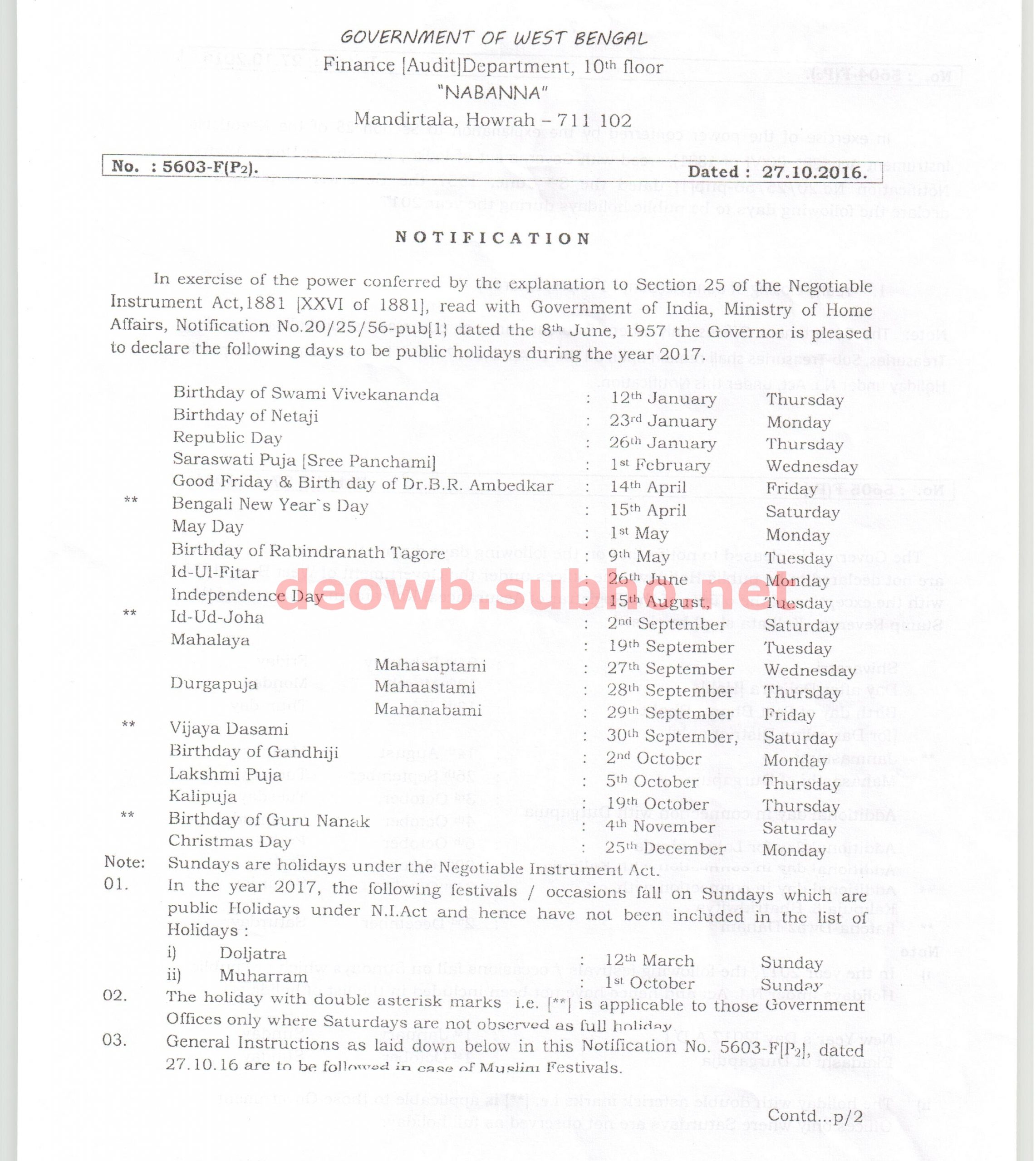 5603-F(P2) Holiday List 2017_001