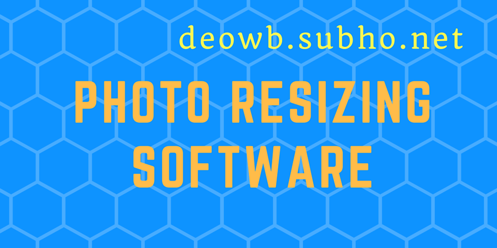 PHOTO RESIZING SOFTWARE MGNREGA