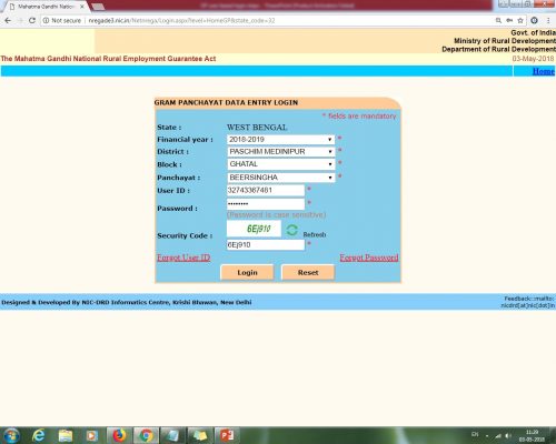USER BASED LOGIN AT GP LEVEL