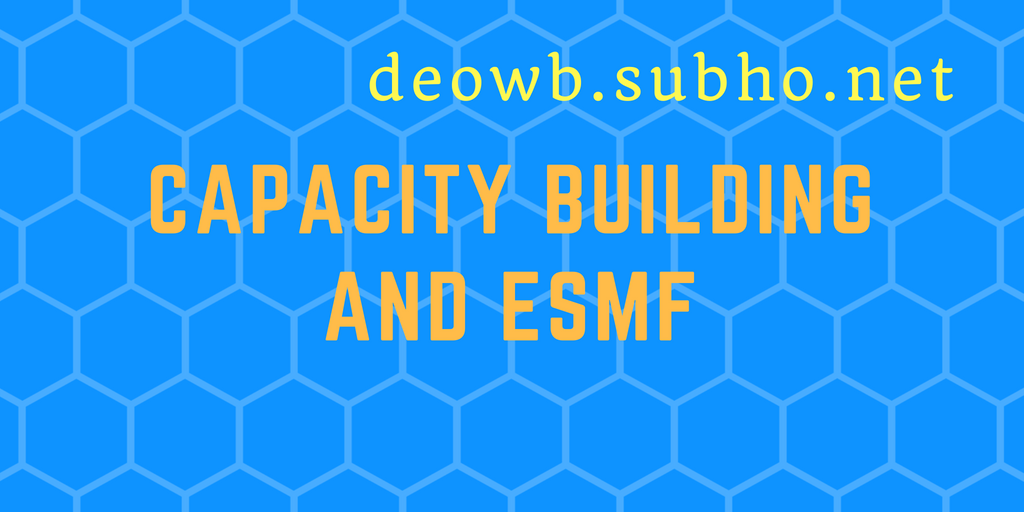 Capacity Building and ESMF