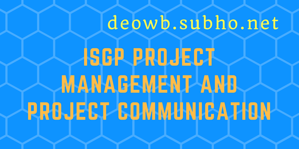 ISGP Project Management Project Communication
